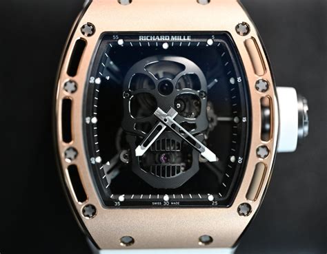 fake richard mille skull watch|richard mille rm 052 watch.